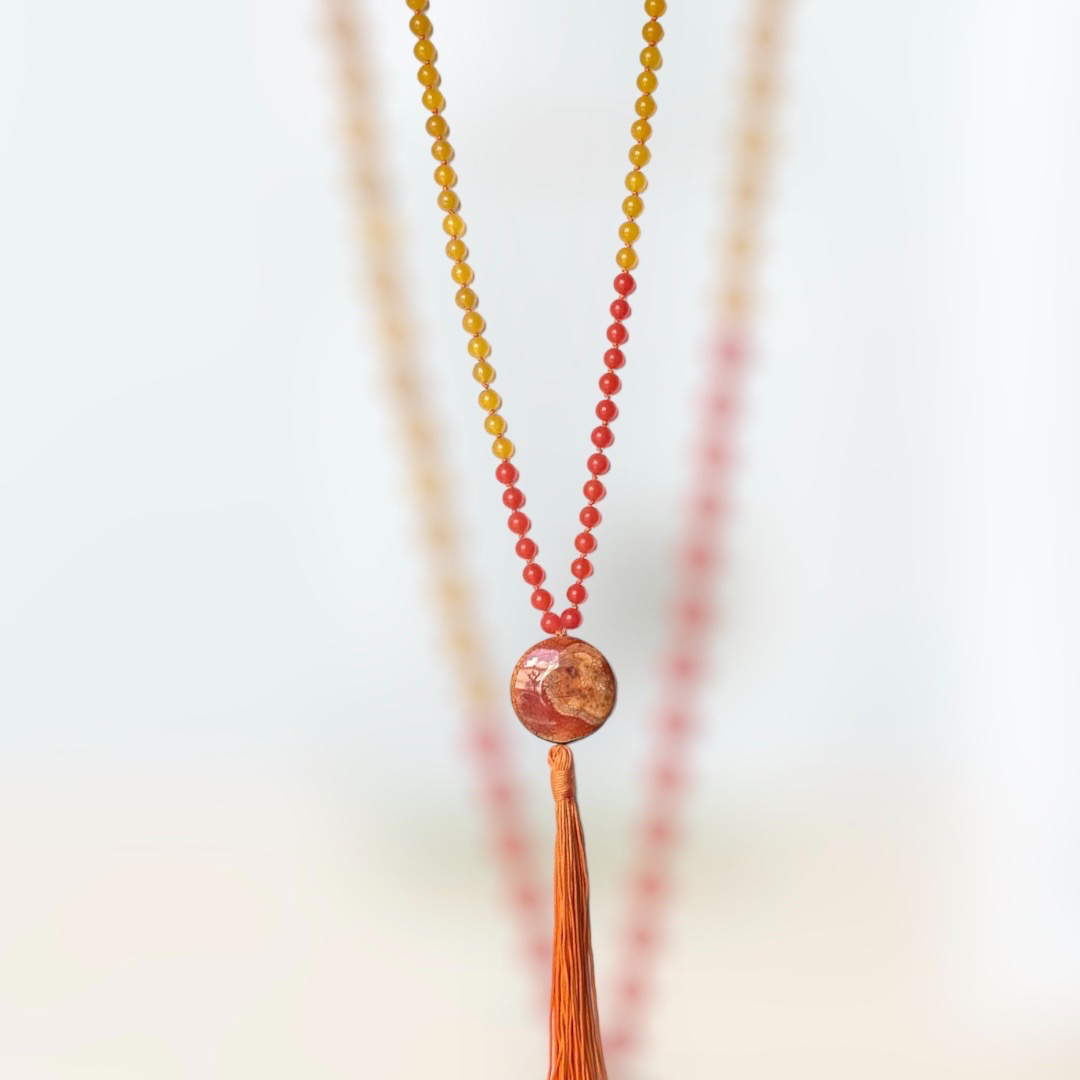 Κολιέ Orange Blossom